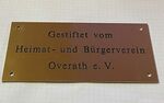 Schilder für Bänke