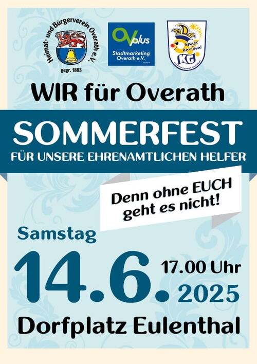 Flyer: Sommerfest 2025