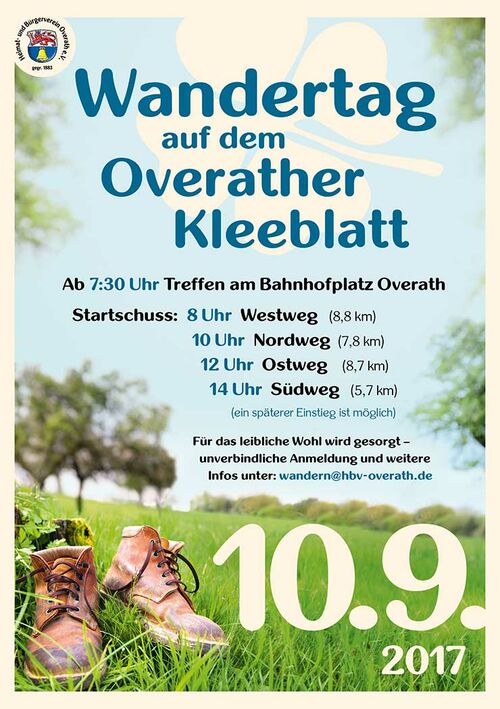 Plakat Wandertag 2017