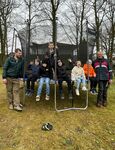 Der Heimat- und Bürgerverein Overath e. V. spendet ein großes Trampolin für ukrainische Kinder in Eulenthal.