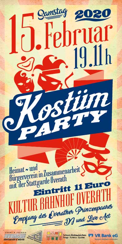 Kostümparty des HBV Overath / Stattgarde Overath